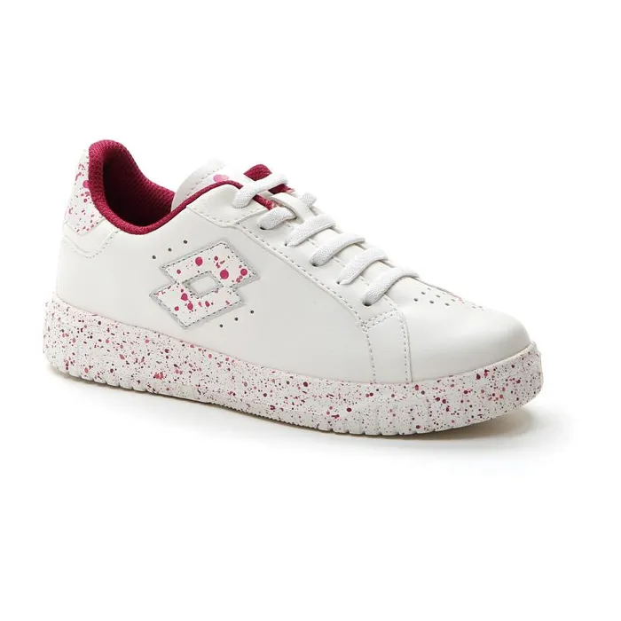 Lotto Sport Sneakers Kids VENUS AMF III PRT CL Whitepurple 228tea Rose Lotto Sport Sneakers Kids VENUS AMF III PRT CL Whitepurple 228tea Rose