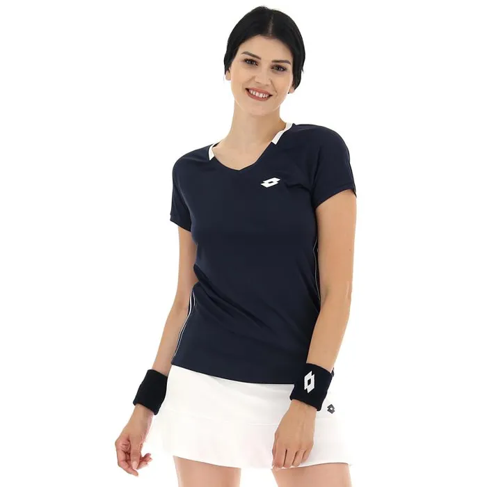 Lotto Sport TShirt WomanMan SQUADRA W II TEE PL Navy Blue