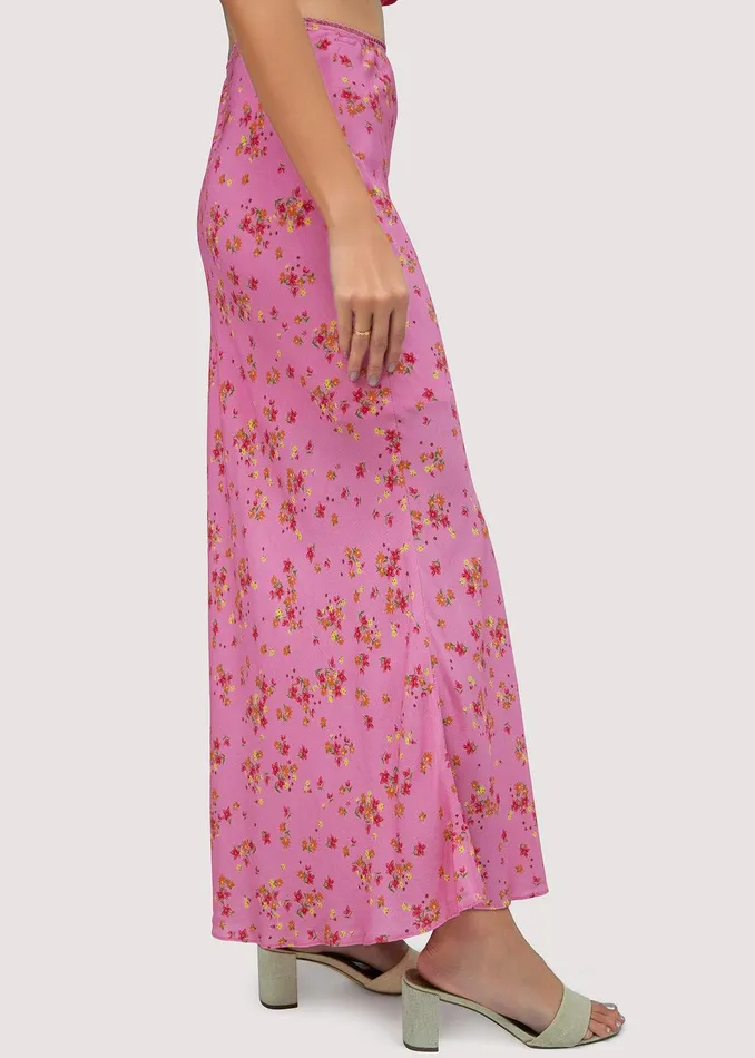 Love Spell Maxi Skirt Pinkfloral Women Lost Wander Skirts