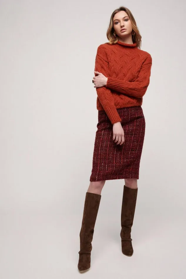Luisa Spagnoli Fluviale Women Skirts