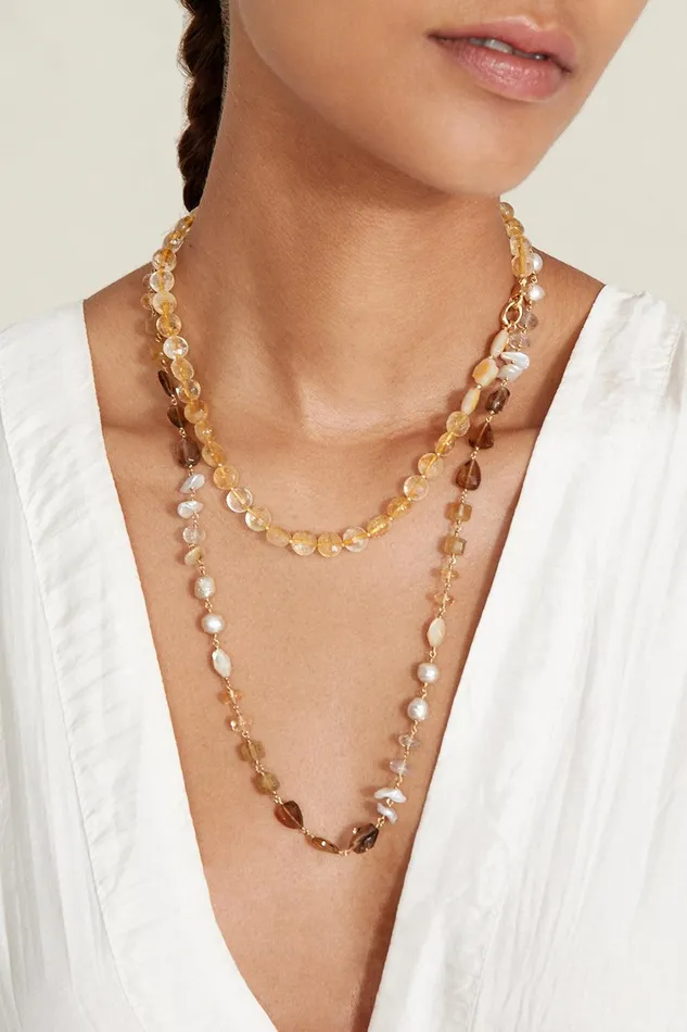 Maeve Necklace Natural Mix Women Chan Luu Necklaces