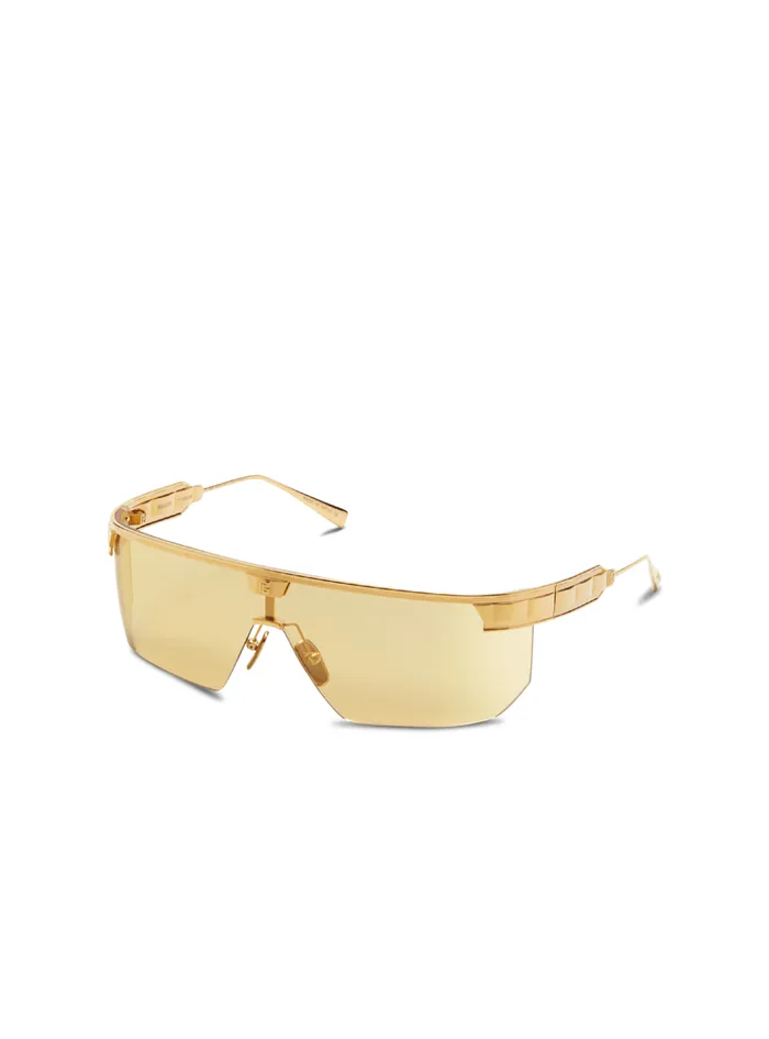 Major Sunglasses Yellow MenWomen Balmain Eyewear