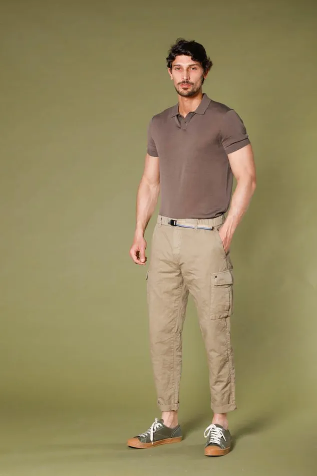 Man Chile Buckle Cargo Pants In Canapa Cotton Resca Regular Mason039s Pants