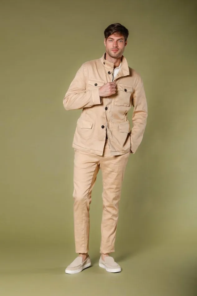 Man City Field Jacket In Twill With Large Pockets And Coulisse Regular Mason039s Jackets