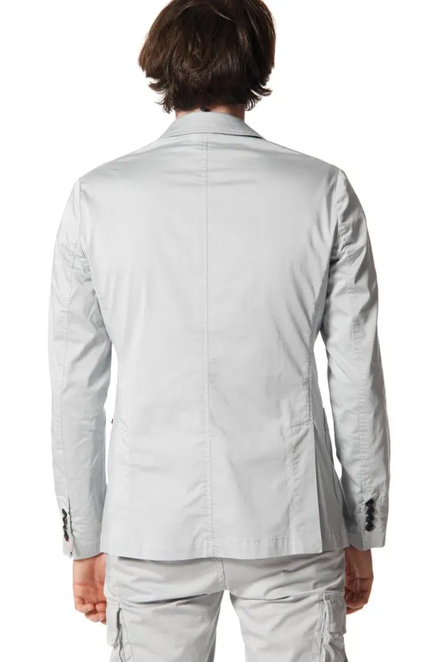 Man Da Vinci Travel Blazer In Tecno Travel Stretch Satin With Details Regular Mason039s Blazers