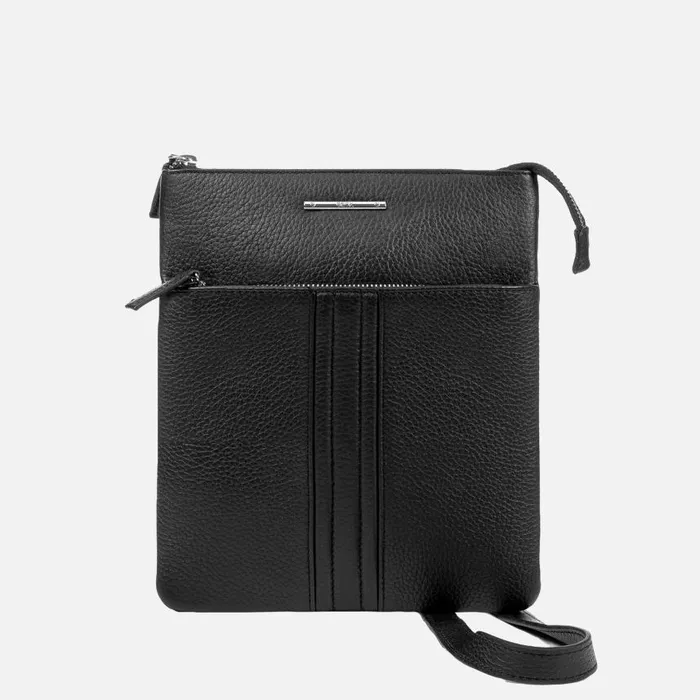 Man Geox Bags CLUDEY Men039s Black Shoulder Bag CASHMERE Black