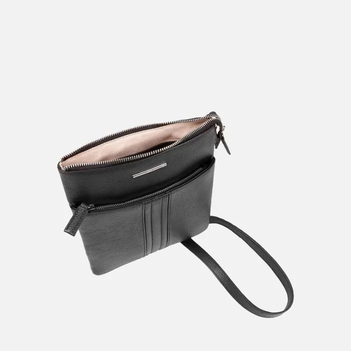 Man Geox Bags CLUDEY Men039s Black Shoulder Bag CASHMERE Black