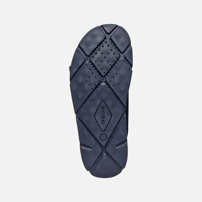 Man Geox Mules And Slippers XAND 2S MAN Navy Slides Shoes Navy
