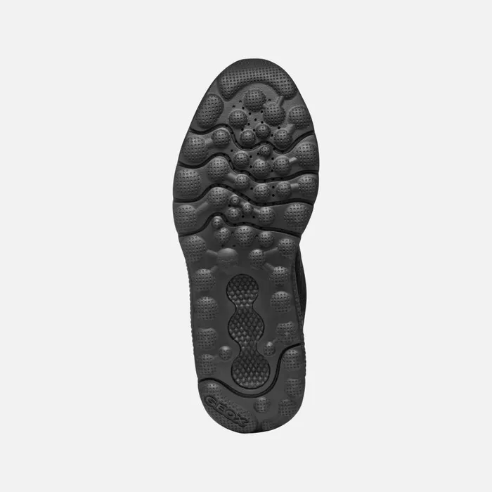 Man Geox Sneakers SPHERICA ACTIF MAN Black Low Top Sneakers Black