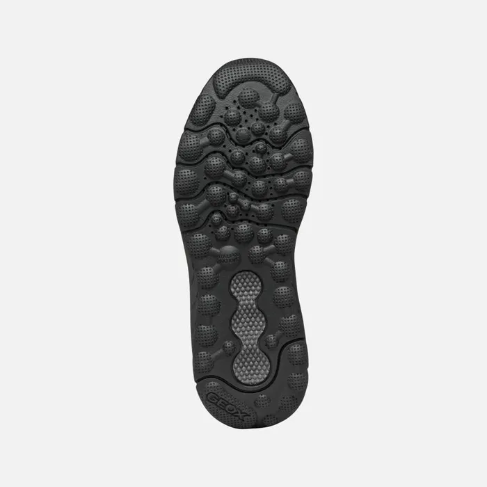 Man Geox Sneakers SPHERICA ACTIF X MAN BlackAntracite Low Top Sneakers Blackantracite