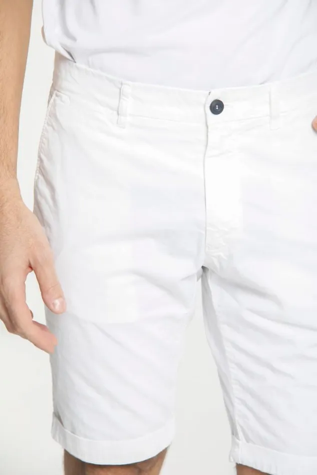 Man London Chino Bermuda In Stretch Gabardine Regular Fit Mason039s Bermuda