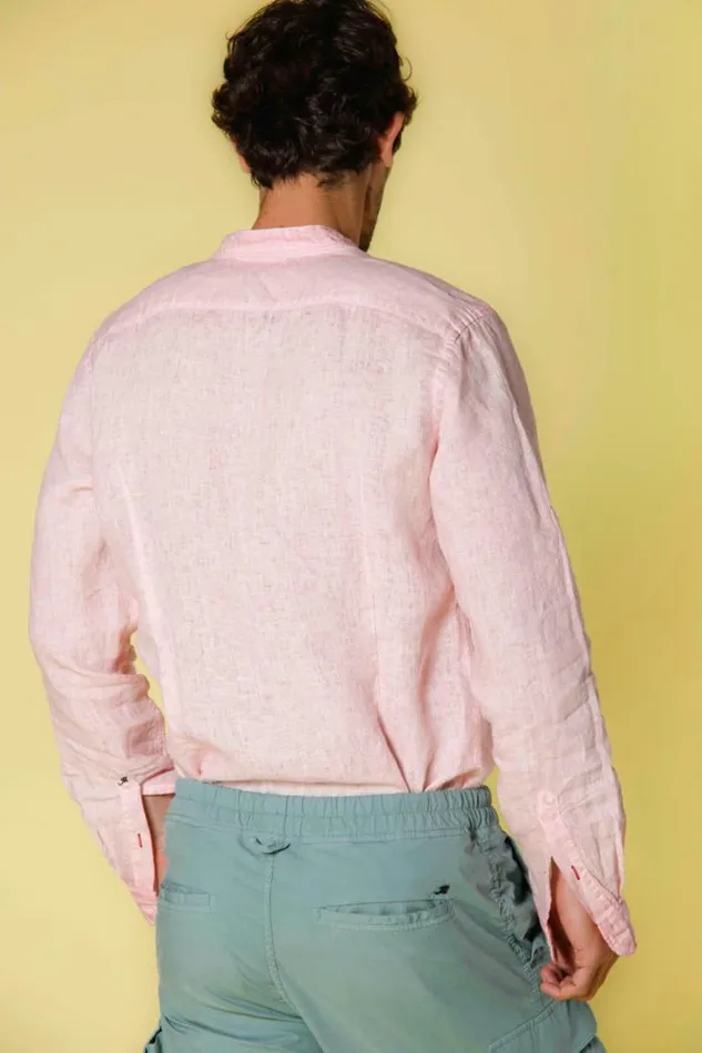 Man Porto Long Sleeve Shirt In Linen Regular Mason039s Shirts