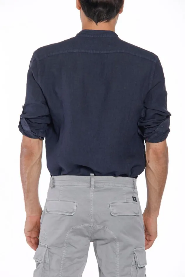 Man Porto Long Sleeve Shirt In Linen Regular Mason039s Shirts