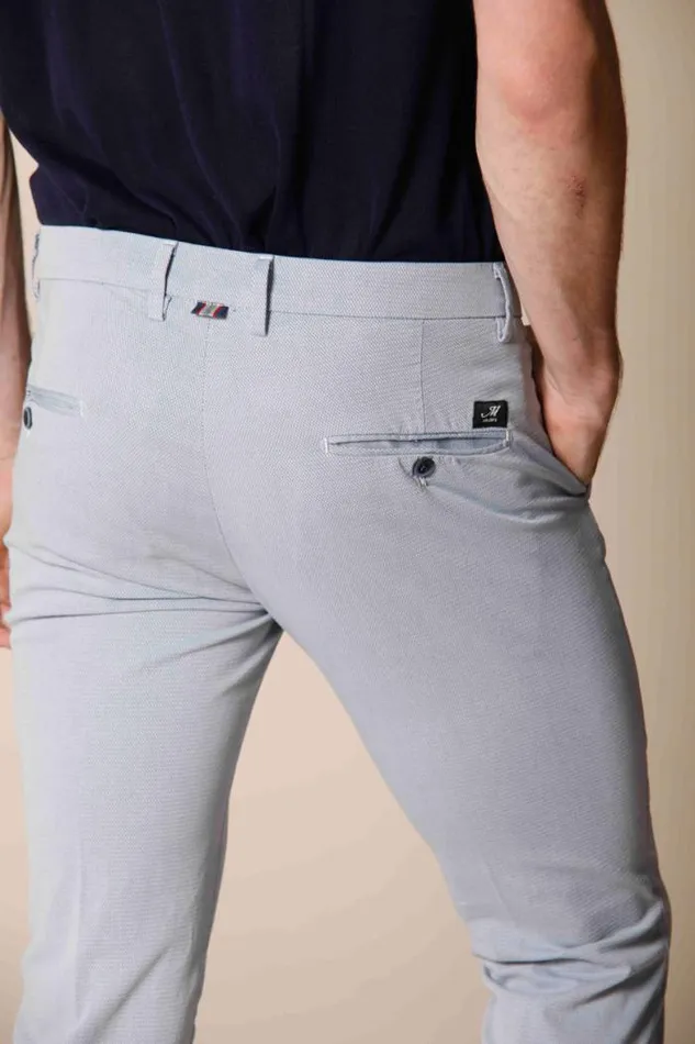 Man Torino Style Chino Pants In Jacquard Cotton Slim Mason039s Pants