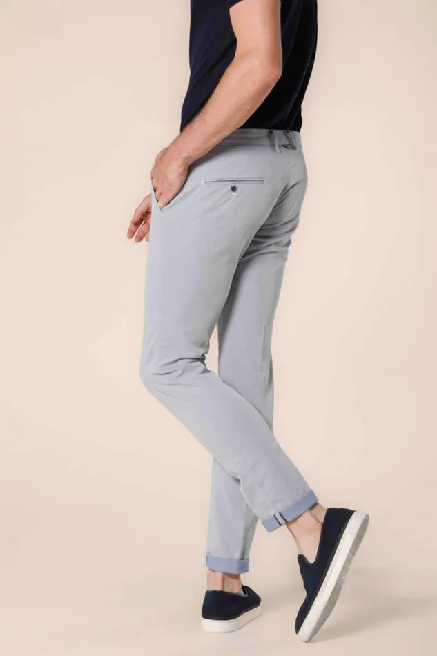 Man Torino Style Chino Pants In Jacquard Cotton Slim Mason039s Pants