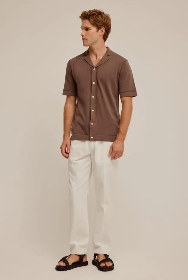 Man Venroy Pants Seam Detail Trouser