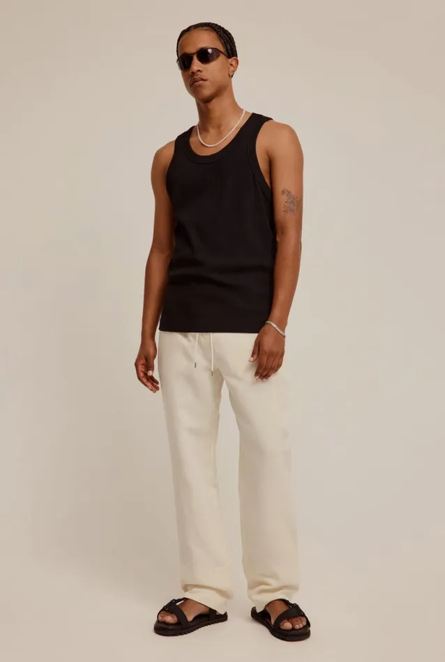 Man Venroy Tanks Jersey Rib Tank