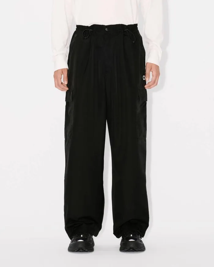 Men 039Boke Flower 20039 Cargo Pants Black Kenzo Pants And Shorts