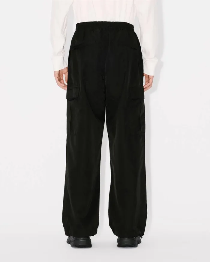 Men 039Boke Flower 20039 Cargo Pants Black Kenzo Pants And Shorts