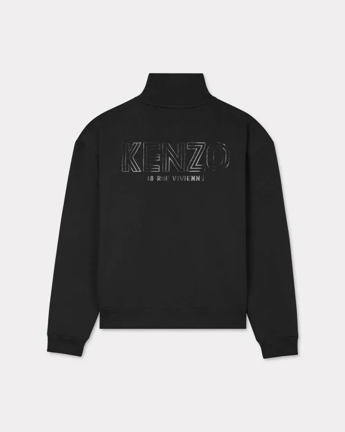 Men 039KENZO Archive 1970039 Sweatshirt In Cotton Black Kenzo Sweatshirts And Hoodies