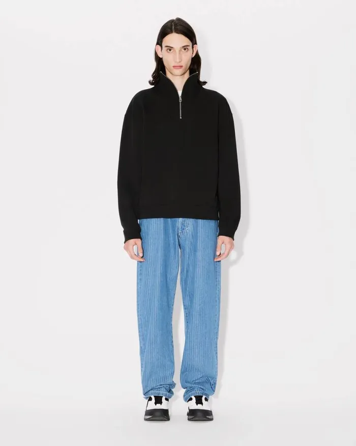 Men 039KENZO Archive 1970039 Sweatshirt In Cotton Black Kenzo Sweatshirts And Hoodies