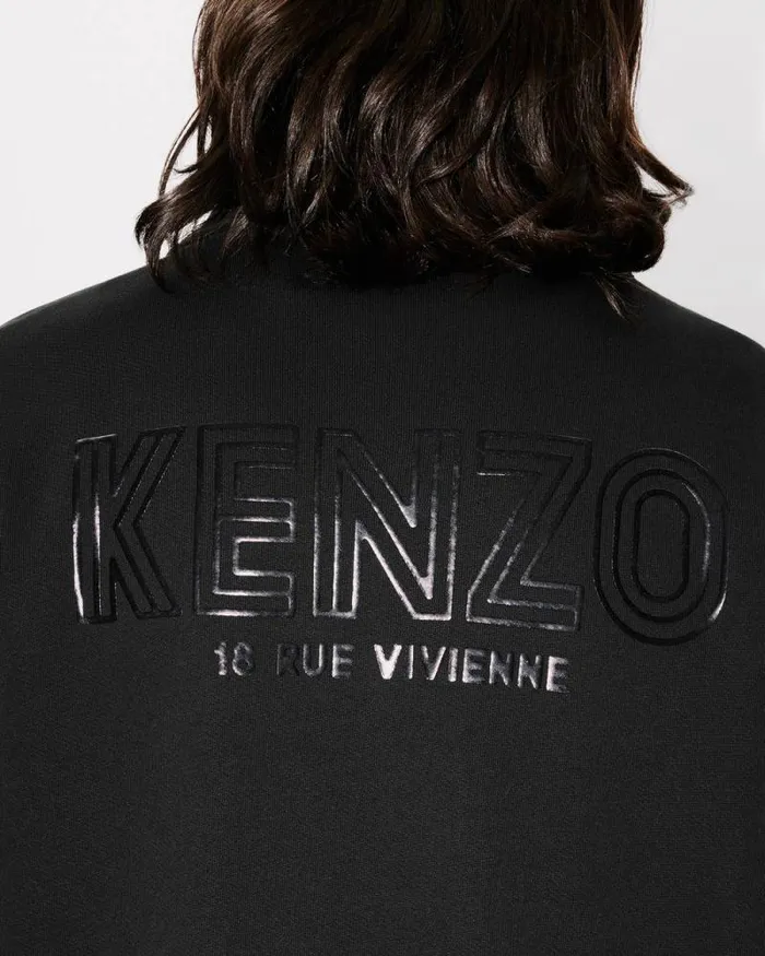 Men 039KENZO Archive 1970039 Sweatshirt In Cotton Black Kenzo Sweatshirts And Hoodies