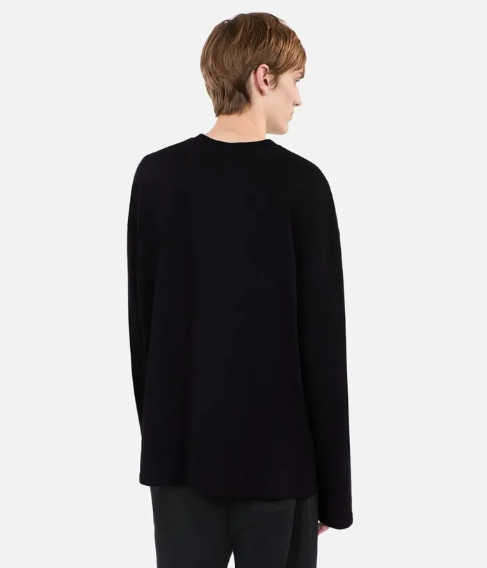 Men Black Longsleeved Tshirt THE KOOPLES Tshirts