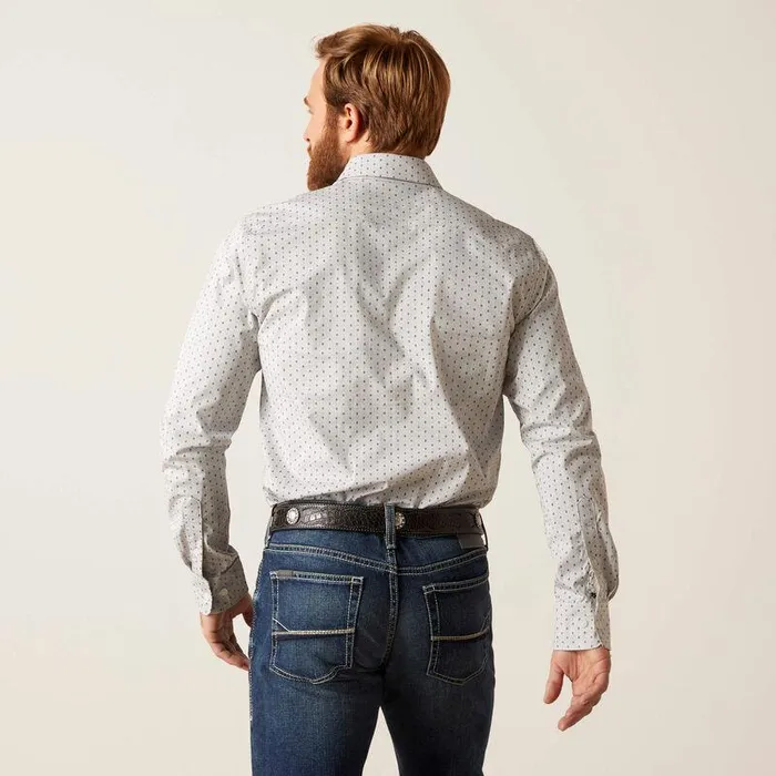 Men Button Down Shirts Ariat Maddox Stretch Modern Fit Shirt Grey Men Button Down Shirts Ariat Maddox Stretch Modern Fit Shirt Grey