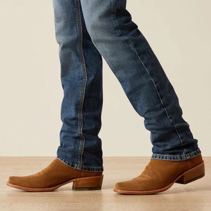 Men Denim Ariat M1 Vintage Pete Straight Leg Jeans Livermore Men Denim Ariat M1 Vintage Pete Straight Leg Jeans Livermore