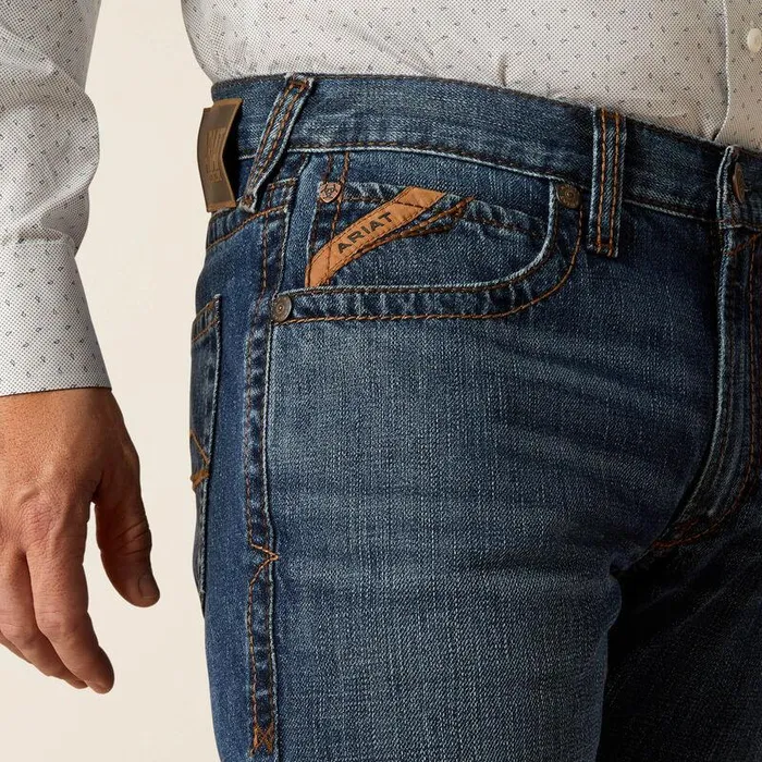 Men Denim Ariat M5 Straight Romeo Straight Leg Jeans Newton