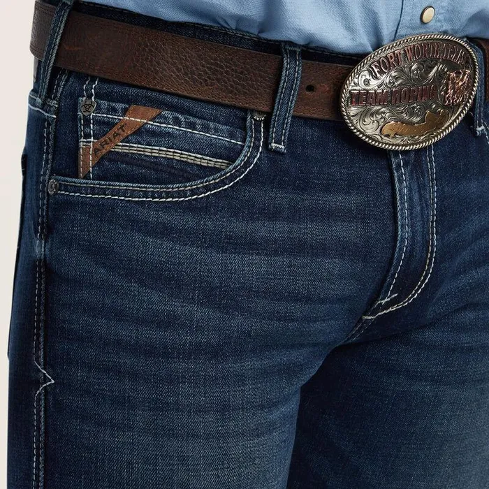 Men Denim Ariat M7 Slim Toro Straight Jean Drake Men Denim Ariat M7 Slim Toro Straight Jean Drake