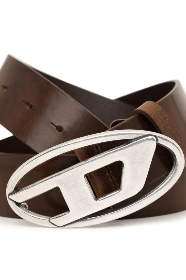 Men Diesel Belts B1DR Brown