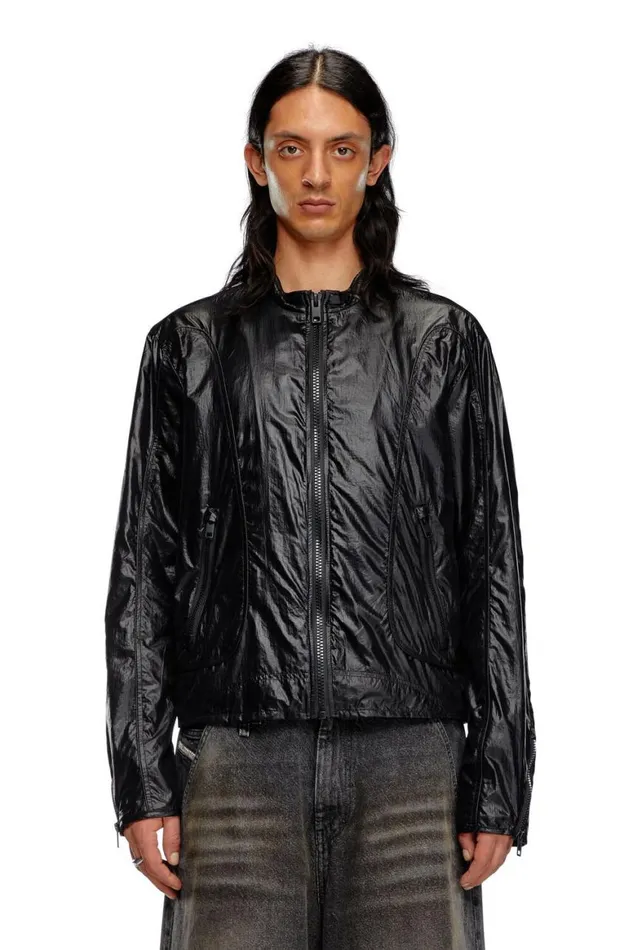 Men Diesel Jackets JCLAYS Black Men Diesel Jackets JCLAYS Black