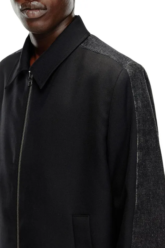 Men Diesel Jackets JRHEIN Black