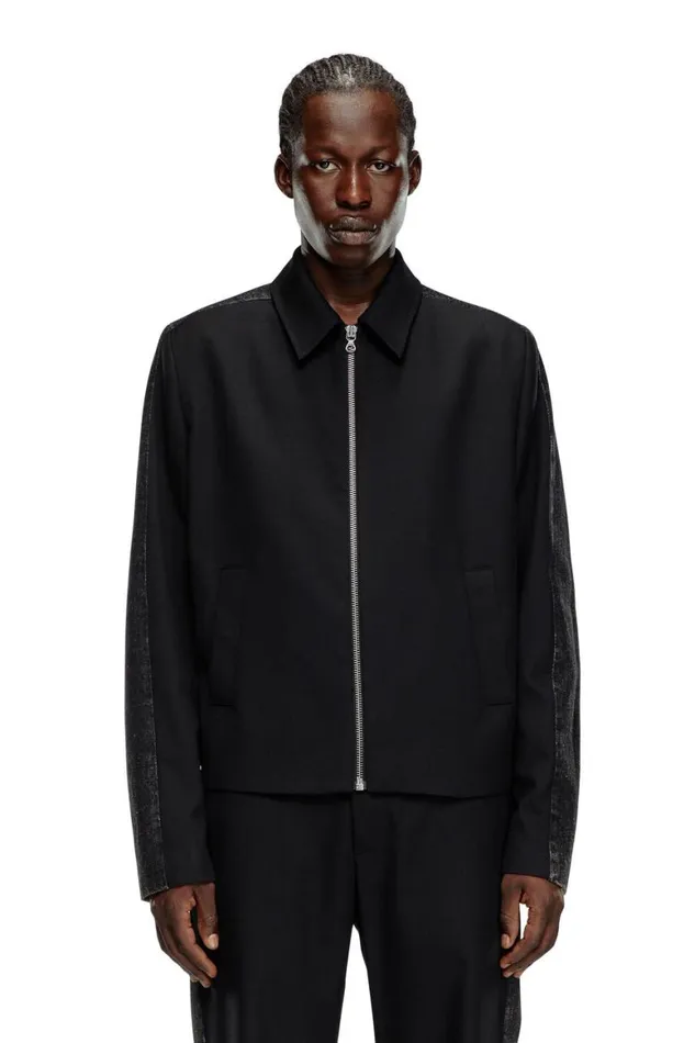 Men Diesel Jackets JRHEIN Black