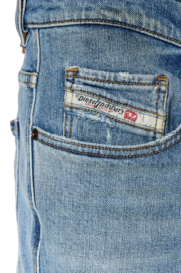 Men Diesel Jeans Bootcut Jeans 2021 DVocs 007L3 Light Blue