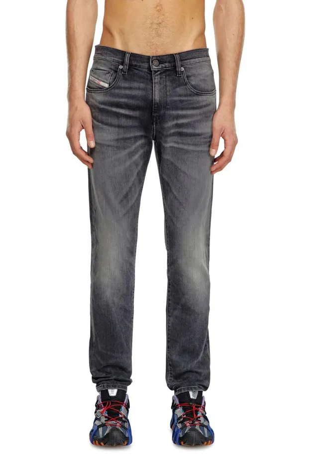 Men Diesel Jeans Slim Jeans 2019 DStrukt 09J52 Blackdark Grey Men Diesel Jeans Slim Jeans 2019 DStrukt 09J52 Blackdark Grey