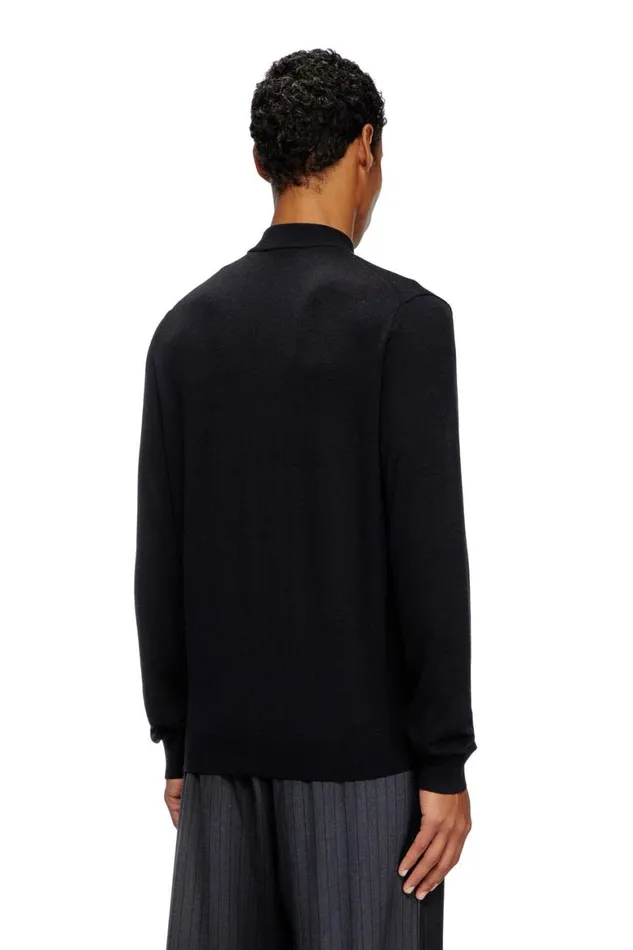 Men Diesel Knitwear KGIL Black