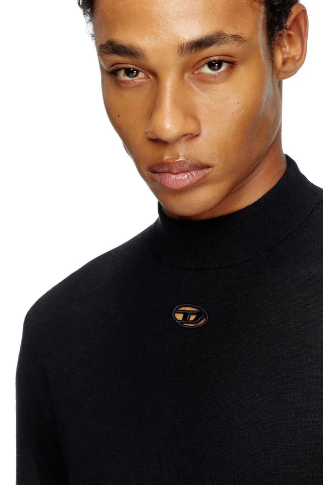 Men Diesel Knitwear KGIL Black