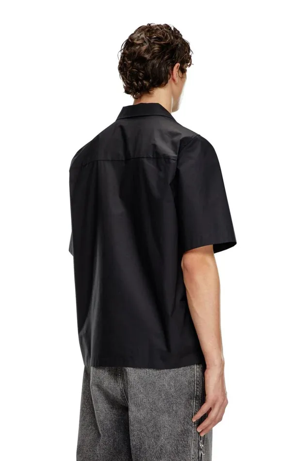 Men Diesel Shirts SMACC Black