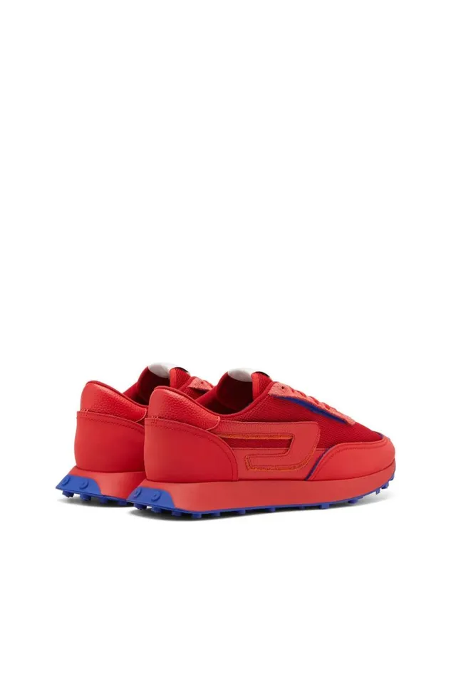 Men Diesel Sneakers SRACER LC Red Men Diesel Sneakers SRACER LC Red