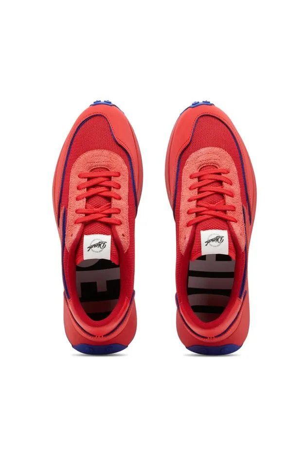 Men Diesel Sneakers SRACER LC Red Men Diesel Sneakers SRACER LC Red