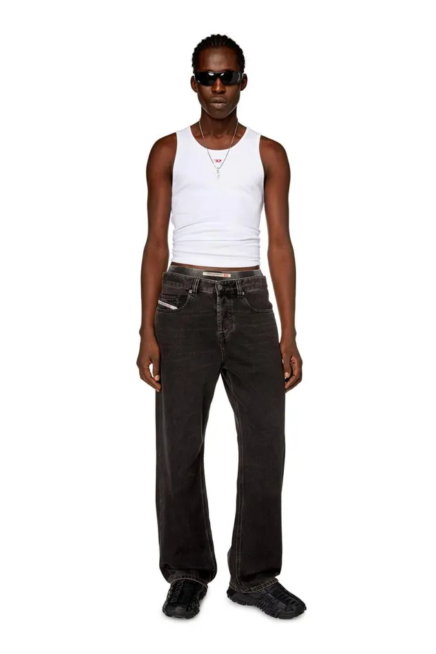 Men Diesel TShirts and Polos TLIFTYD White