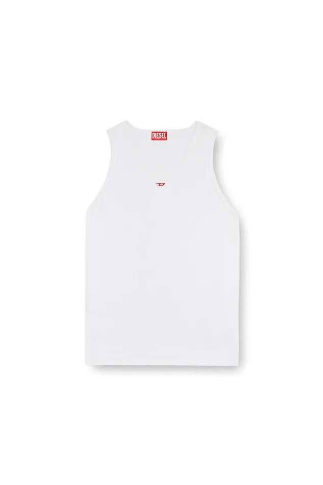 Men Diesel TShirts and Polos TLIFTYD White Men Diesel TShirts and Polos TLIFTYD White