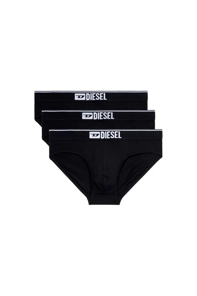 Men Diesel Underwear UMBRANDRETHREEPACK Black Men Diesel Underwear UMBRANDRETHREEPACK Black