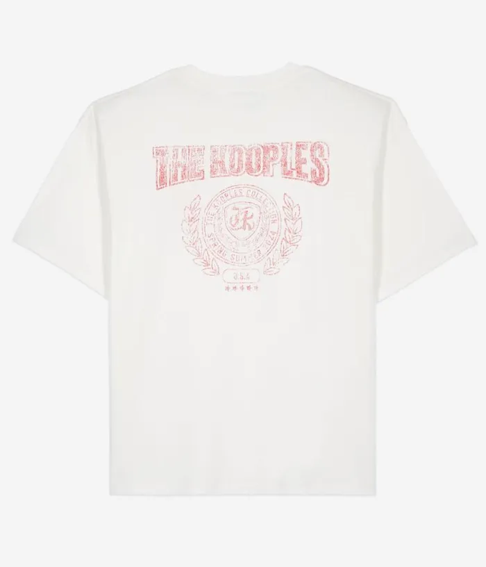Men Ecru Tshirt With Blazon Serigraphy THE KOOPLES Tshirts