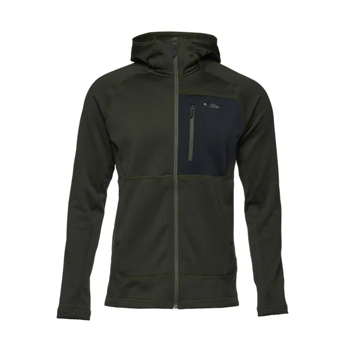 Men Fleece Black Diamond Factor Hoody 8211 Black Diamond Gear