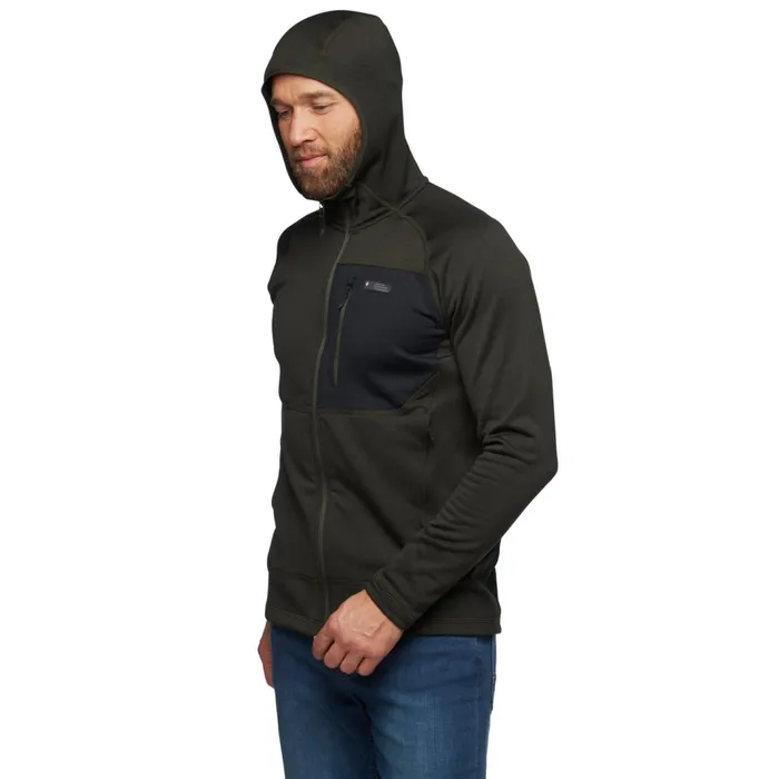 Men Fleece Black Diamond Factor Hoody 8211 Black Diamond Gear