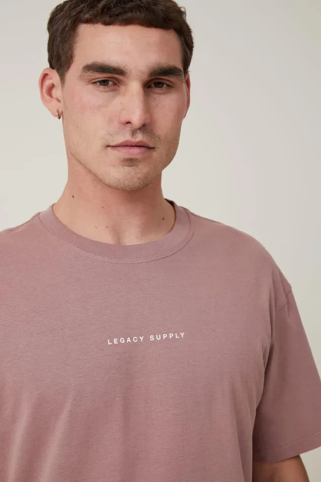 Men Graphic TShirts Cotton On Easy TShirt Dirty Burglegacy Supply