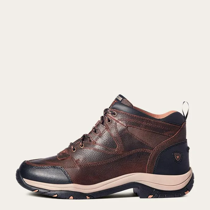 Men Hiking Boots and Shoes Ariat Terrain Brown Oiled Rowdy